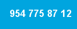 954 775 87 12 954 775 87 12